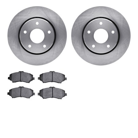 Dynamic Friction Co 6602-40007, Rotors with 5000 Euro Ceramic Brake Pads 6602-40007